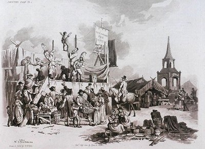 Country Fair, from Microcosm, Vol.II, engraved by J. Hill by William Henry after Pyne